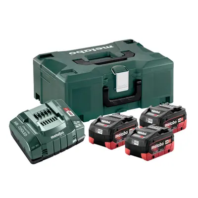 Базовий комплект Metabo 3 x LiHD 5.5 Ah + Metaloc (685069000)