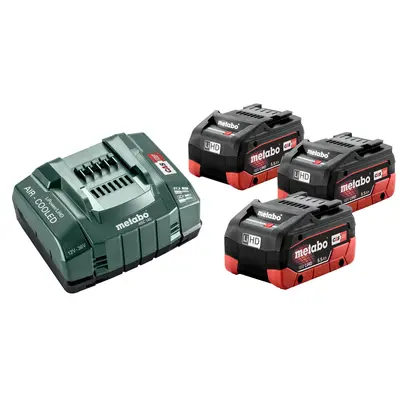 Базовий комплект Metabo 3 x LiHD 5,5 Ah (685074000)