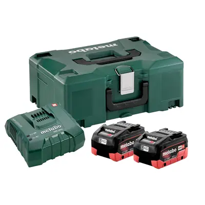 Базовий комплект Metabo 2 x LiHD 8,0 Ah + ASC Ultra + Metaloc (685131000)