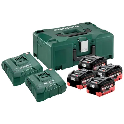 Базовий комплект Metabo 4 x LiHD 8,0 Ah + 2 x ASC Ultra + Metaloc (685135000)