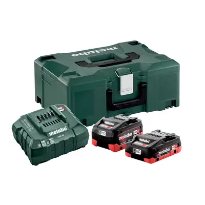 Базовий комплект Metabo LiHD 1 x 4,0 Ah+ 1 x 5,5 Ah + Metaloc (685136000)
