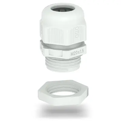 Кабельний ввід OBO Bettermann M20, ІР68, з контргайкою (2022766)