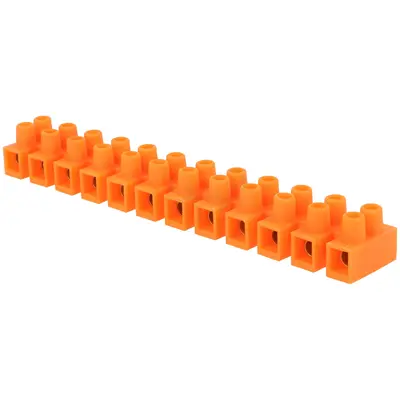 Затискач гвинтовий Pawbol E.4034P, 10 мм2, помаранчевий (E.4034P)