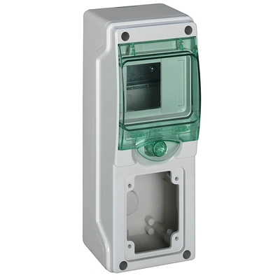 Щит Schneider Electric Kaedra, 4 мод., 1 ряд., накладний (13175)