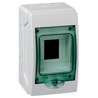 Щит Schneider Electric Kaedra, 4 мод., 1 ряд., накладний (13976)