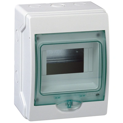 Щит Schneider Electric Kaedra, 6 мод., 1 ряд., накладний (13977)