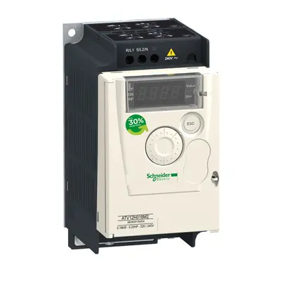 Частотний перетворювач Schneider Electric ATV12, 0.18 кВт, 1А (ATV12H018M2TQ)