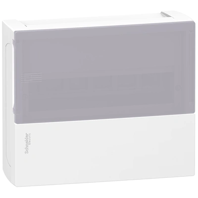 Щит Schneider Electric Mini Pragma 12 мод., 1 ряд., накладний, клемник (MIP12112T)