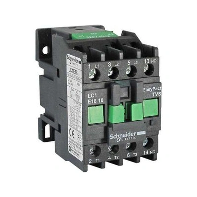 Контактор Schneider Electric TeSys E 3P 18A, 1NO, 220В, AC (LC1E1810M5)