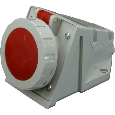 Розетка стационарная SEZ IZG 3253, 3P+N+E, 32A, 380В, IP67 (10001643.00)