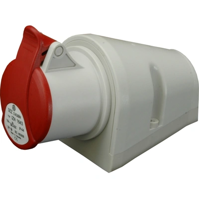 Розетка стационарная SEZ IZN 1653, 3P+N+E, 16A, 380В, IP44 (10004763.00)