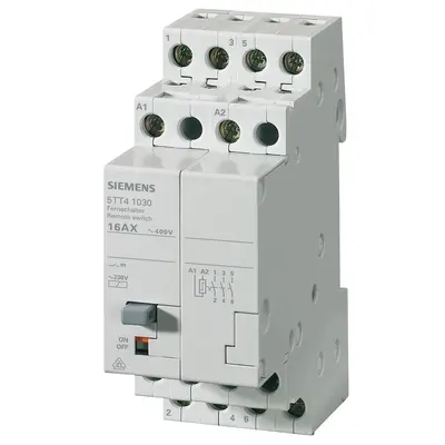 Імпульсне реле Siemens 4NO, 16A, 24В, DC (5TT4114-2)