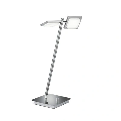 Настольная лампа Trio Denver, белый/матовый никель (579610207)