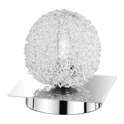 Настольная лампа Trio Juri, алюминий/хром (593210106)